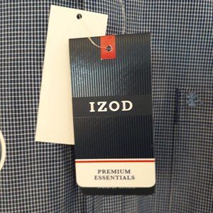 IZOD Blue Check LS Shirt